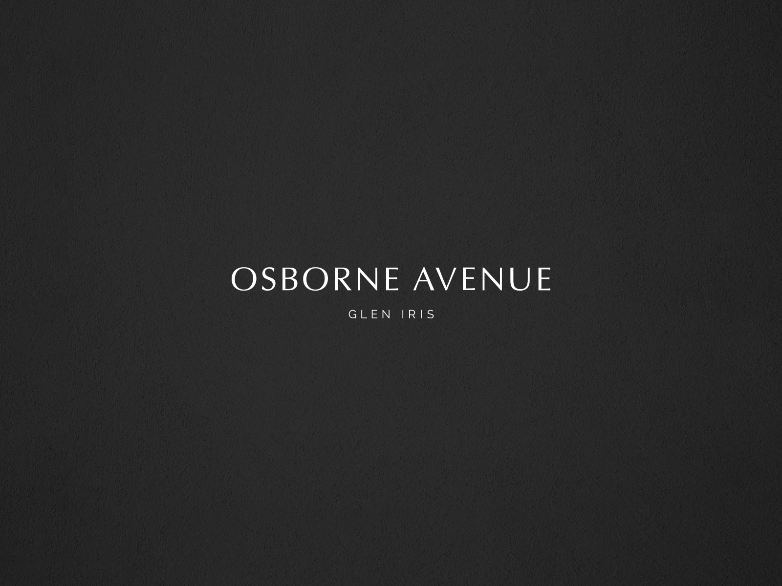 Osborne Avenue - Branding brand identity branding design logo logo design real estate real estate branding realestate