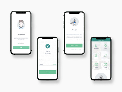 TrackR - UX/UI Renewal design logo mobile mobile app mobile ui ui uidesign ux ux ui uxdesign uxui