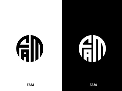 LOGO FAM adobeillustrator ai brand branding brands design graphic design logo