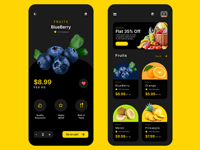 Fruits Mobile App amesome app behance cool design dribbble figma friuts graphicdesigner mobile nft portfolio project ui uidesign uiux ux uxdesign