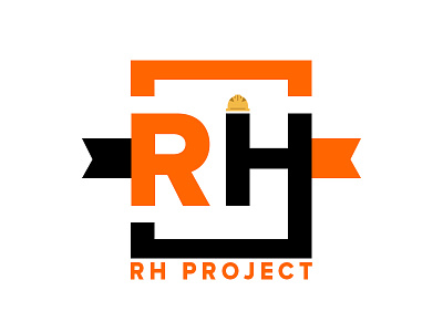 RH PROJECT design icon logo photoshop vector