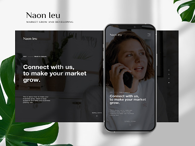 Naon Ieu | Web Design company design desktop graphic design graphics illustration layout logo design minimalist mobile ui ux web design