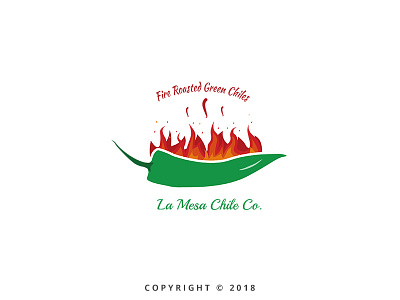 La Mesa Chile Co colorful company design graphicdesign icon illustration job logo minimalist typography vector