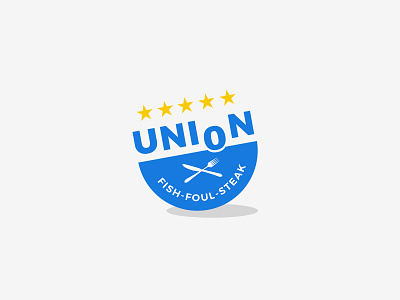 Union Logo branding company design designer graphicdesign icon illustration job logo logodesign luxury brand minimalist popular restaurant simple typography union vector