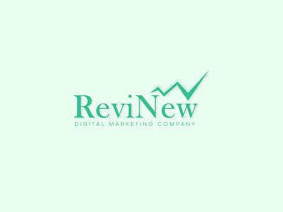 ReviNew | Logo Design branding business business logo company brand logo company logo design digital graphic design illustration logo logo design marketing minimalist