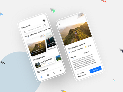 Travel APP-Concept UI