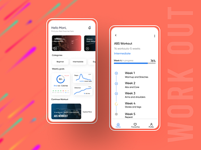 Workout Tracker- Concept UI