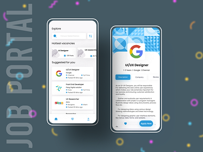 Job portal- Concept UI