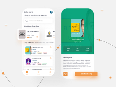 Podcast App-UI