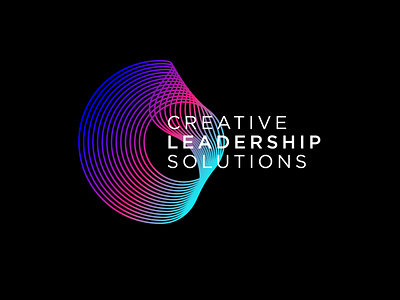 Creative Leadership Solutions design designs flat icon illustration line art logo monogram design monogram logo ui