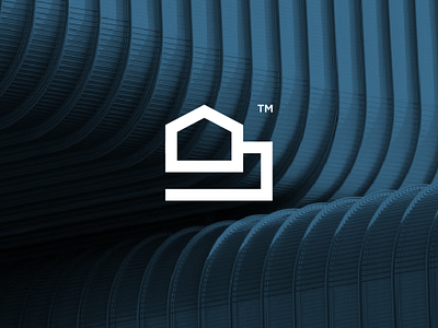 house logo concept 3d branding costomfont design designs graphic design home icon illustration line art logo logodesign monogram logo ui