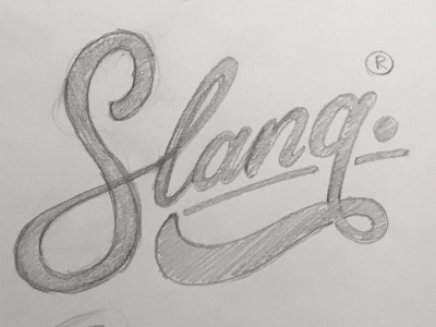 Slang Logo - Sketch band bones design drawing graphic illustration logo music punk rock skateboard vector