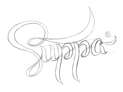 Suppa sketch design deutschland drawing fashion germany graphic illustration logo music sneakers stuttgart vector