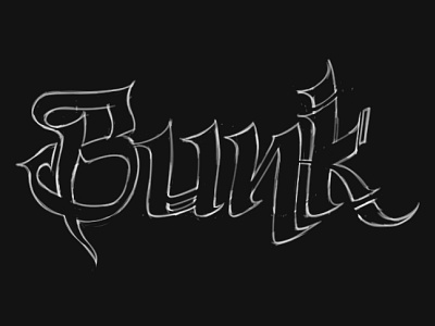 Bunk band bones design drawing graphic illustration logo music punk rock skateboard vector