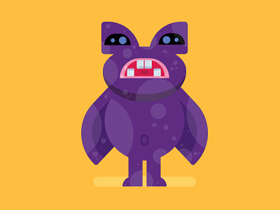 Cute Monster illustrations set #4 character cute design flat design funny icon illustration illustrator monster vector