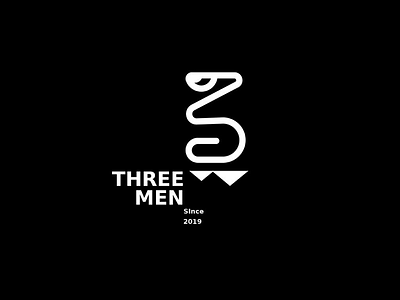 3 men logo