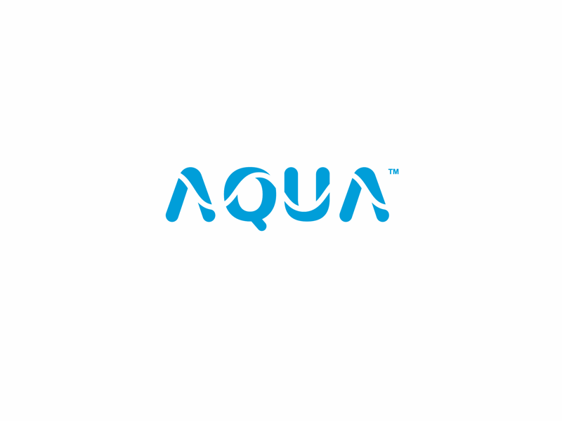 Aqua logo by Islam Biko on Dribbble