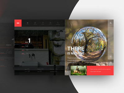 Creative web slider clean design ecomerce homepage interface landing minimal theme ui ux webpage website
