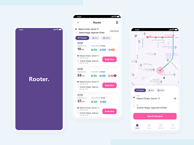 Rooter is Online Intra-City Commute App