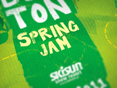 Burton Spring burton design graphic green illustration nature poland poster rebeliarts spring trees wojciech zalot