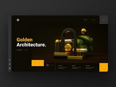 Architecture Portfolio design - Web Design