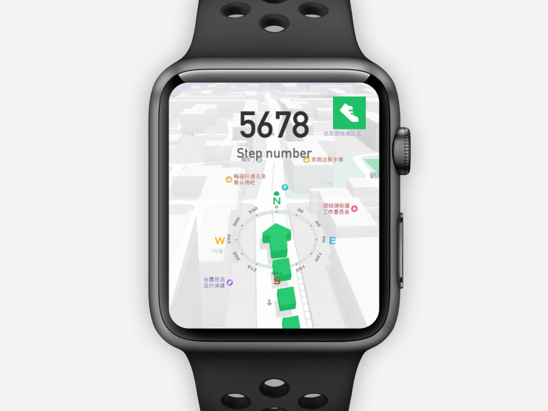 iwatch Fitness App fitness watch 动态效果