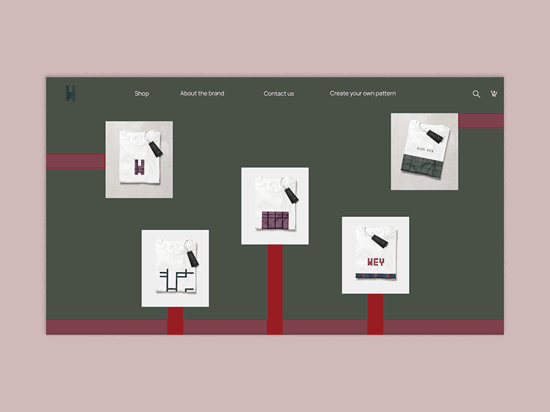 Interface animation animation branding design flat graphic design illustrator minimal ui web website