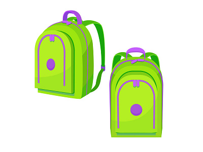 Backpack backpack illustrator school vector