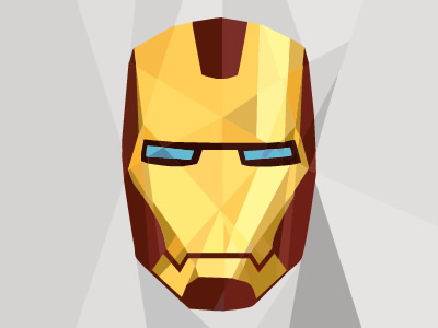 Iron Man ironman poly superhero