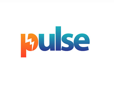 Only Pulse dribbble logo medical pulse shot vector