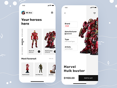 Toy app v 2 app concept app design e commerce app e commerce design home screen ios minimal app mobile ui modern app product page shopping app template toy design toys typography ui ux
