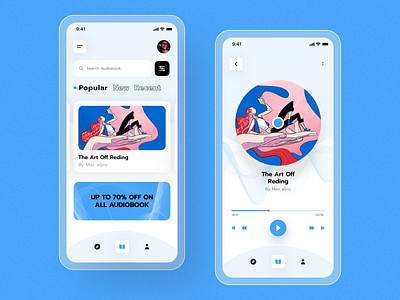 AudioBook App UI