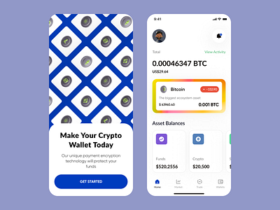 Cryptocurrency App Ui