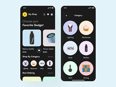 My Shop App Ui Design
