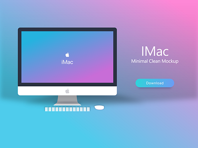 Imac Minimal Mocup Gradient