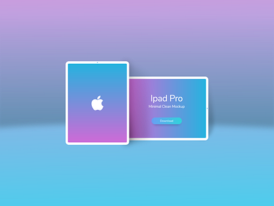 Ipad Pro Minimal Mockup