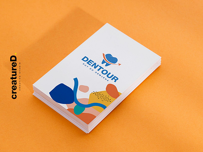 Dentour logo branding tourism