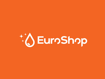 Euroshop office cleaning company cleaning company logo logodesign logotype shop
