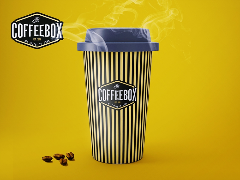 Vintage logo design for coffee shop logo coffee vintage retro black