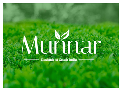 Travel poster of Munnar banner design branding design hometown munnar nature poster poster desing travel ui
