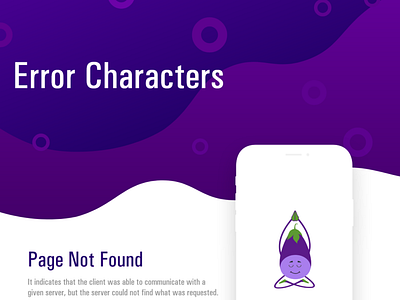 Error Page Characters