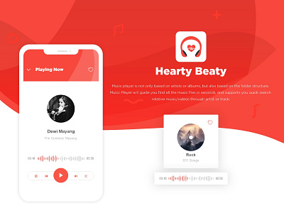 Hearty Beaty   Music App