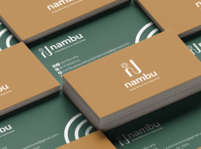 Nambu - Arquitetura e Design brand branding design design identidade visual logo
