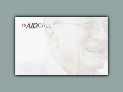AiD Call Logo Design landing page logo symbol vector website