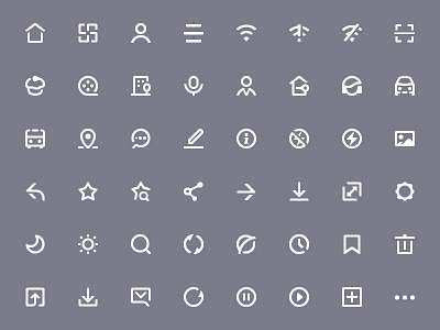 Icons apps browser homepage icons imake makemake manager sketches small icons white icons wifi
