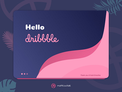 Hello Dribbble