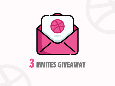 3x Dribbble Invites Giveaway