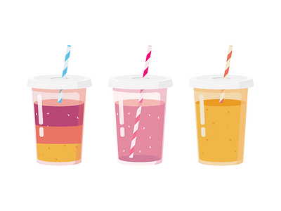 Rainbow Juice Illustration