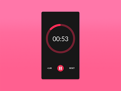 Daily UI #014 - Countdown Timer app countdown timer dailyui product timer ui ux visual