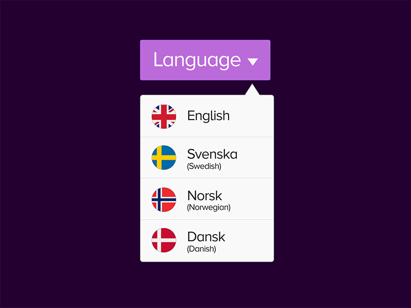 Daily UI #027 - Dropdown product visual ux type ui dropdown flat clean web dailyui 027